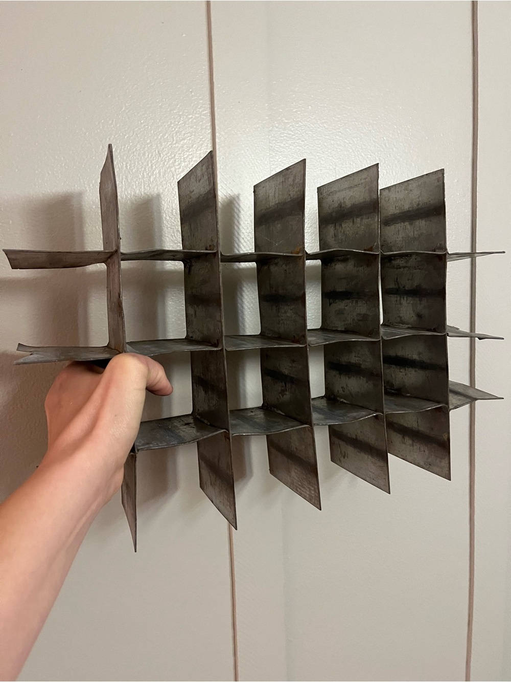 Antique Bottle Holder for Crate